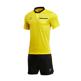 岩羚足球裁判服短袖裁判套服足球比赛装备裁判用品团队比赛裁判服