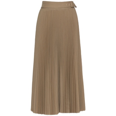 elwing原创复古高腰女冬半身裙