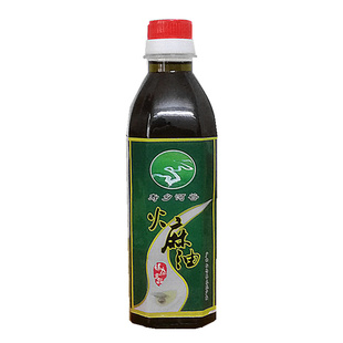 火麻油500ml 纯农家火麻籽天然火麻仁油食用油一级小瓶麻子油正品