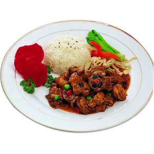 蒸烩煮预制菜豉汁排骨饭方便米饭料理包速冻豆豉排骨调理品便当