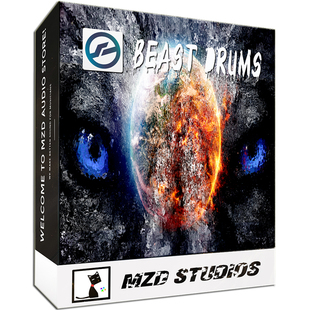 国产重型鼓音源|野兽鼓康泰克音色库前卫金属核死核鼓MZD Studios