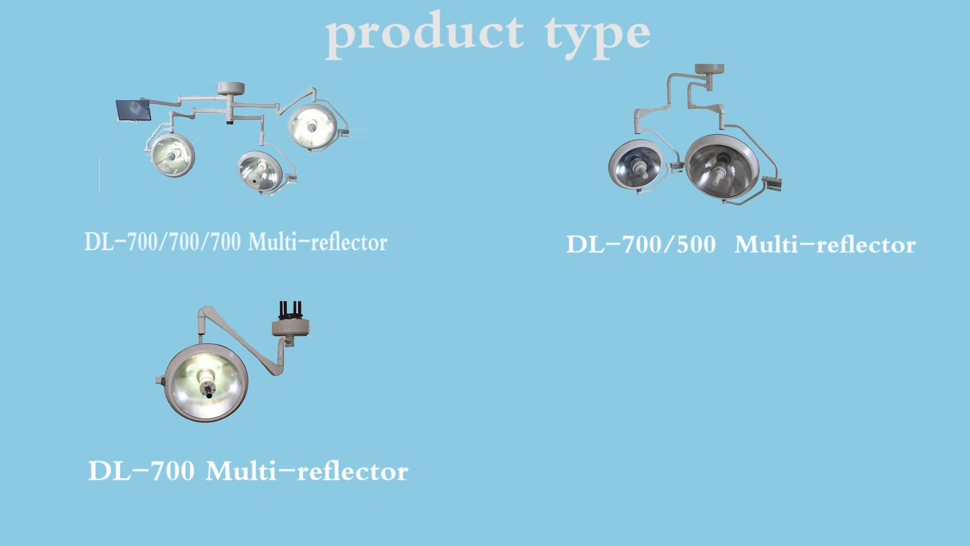 36W Ceiling Mounted LED Surgical Shadowless Lamp Medical Exam Light CE