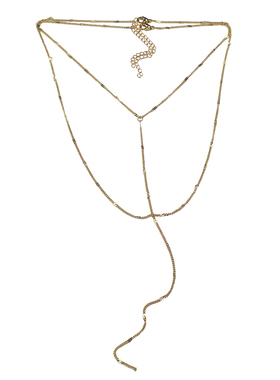 性感双层短款项链女INS毛衣链