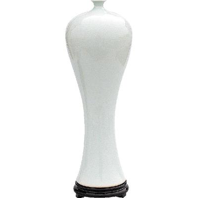 景德镇陶瓷器白色插花酒柜装饰品
