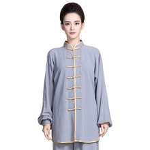 古韵中华短袖棉麻春秋中国风太极服1