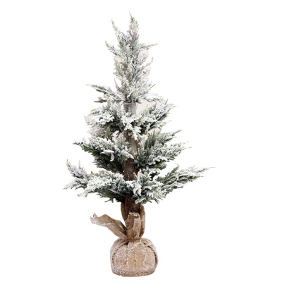 圣诞节装饰品网红植绒场景布置