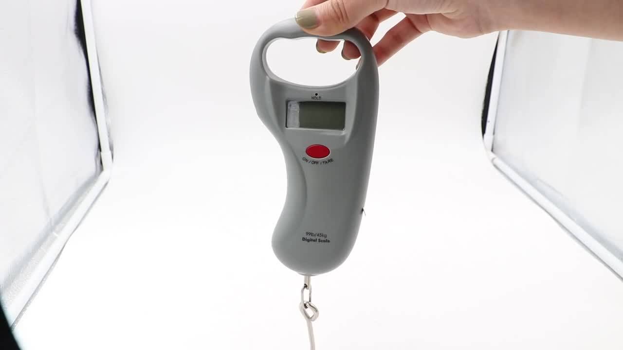 Fishing Tackles 50kg 110lb Portable Hanging Electric Weighing Digital