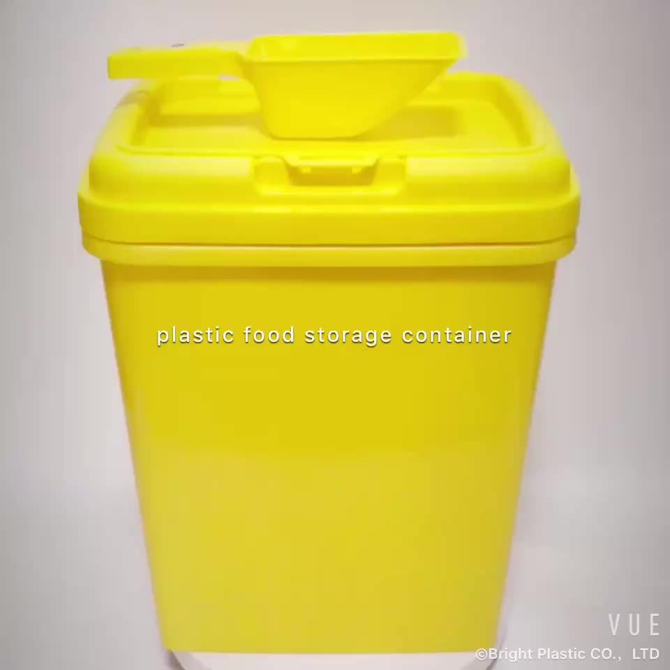 20kg 50liter Pet Food Storage High Quality Easy Open Transparent Plastic Food Container Buy