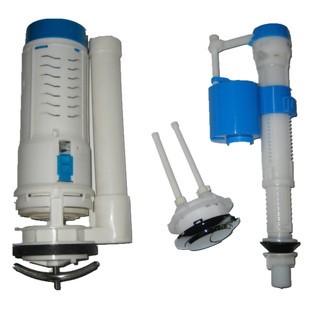 连体马桶水箱洁具双按排水阀坐便器冲水阀进水阀浮球进水阀双按钮