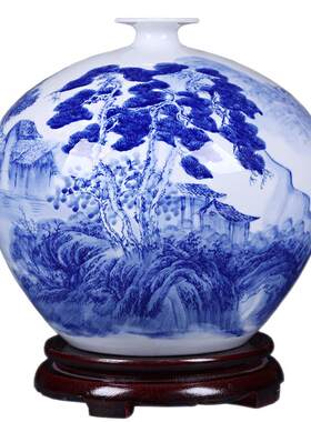 景德镇新中式风家居客厅工艺品