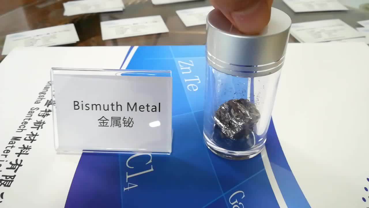 Leadacid Battery Factory Bismuth Metal Ingot Shot Bismuth Telluride