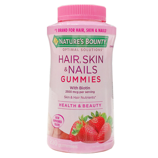 美国Nature’sBounty自然之宝胶原蛋白软糖230粒 草莓味全新包装