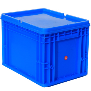 400-280箱加高300物流箱中号可插卡片塑料箱物料周转箱带盖储物箱