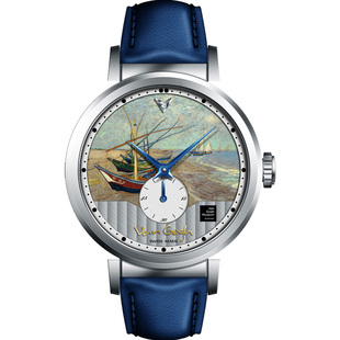 VAN GOGH梵高手表女腕表日内瓦小秒针小众时尚艺术油画七夕礼物