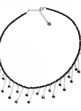 原创chocker尖晶石水晶项链