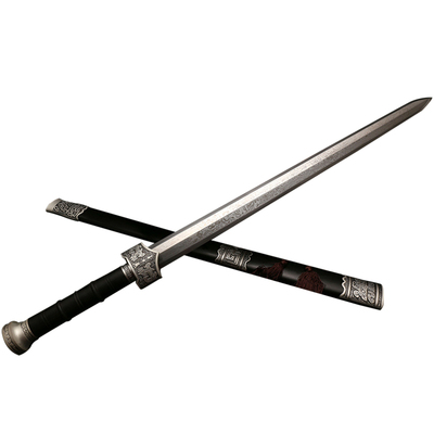 古羽泰阿宝剑花纹钢八面宝剑