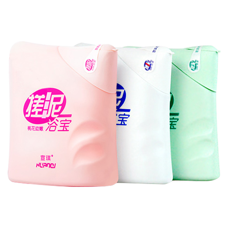 宣琪瓶装身体补水去角质搓泥浴宝