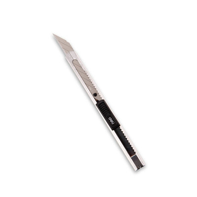 Deli/得力美工刀裁纸刀文具小号