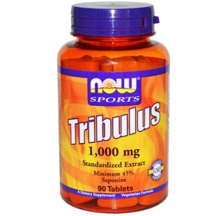 美国NOW运动蒺藜皂甙1000mg促睾酮自然分泌Tribulus MEN'S HEALTH