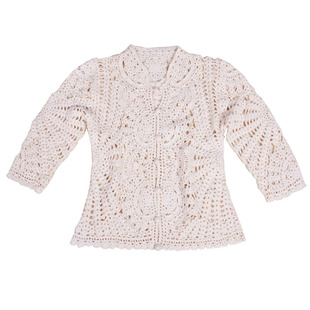 复古典手工钩织开衫唐装外套女装上衣针织披肩围巾毛衣连衣裙子