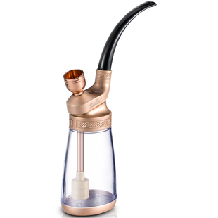 ZOBO正牌水烟壶全套玻璃水烟斗纯铜老式水烟丝壶壶烟锅水烟袋配件