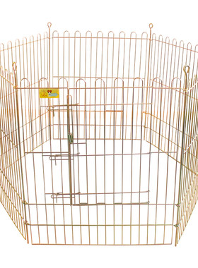 乐佳正品6片镀铬室内外中大型犬