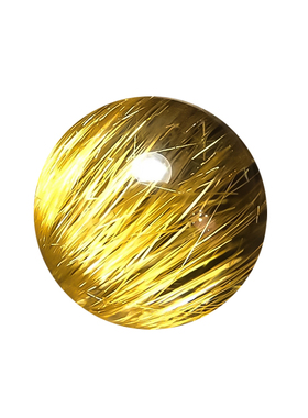 7a天然金发晶珠子绿幽灵无孔其他