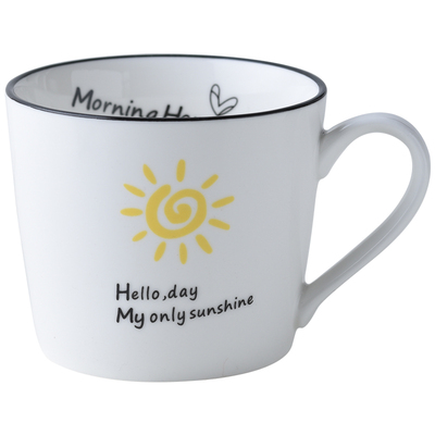 牛奶燕麦片早餐杯咖啡水杯女可爱