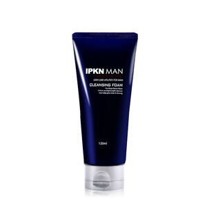 韩国专柜正品 IPKN忆可恩男士活力洗面奶120ml 深层洁面控油 包邮