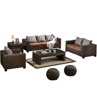 藤家具藤沙发酒吧咖啡厅茶楼会所休闲桌椅酒店餐厅藤桌椅藤编沙发