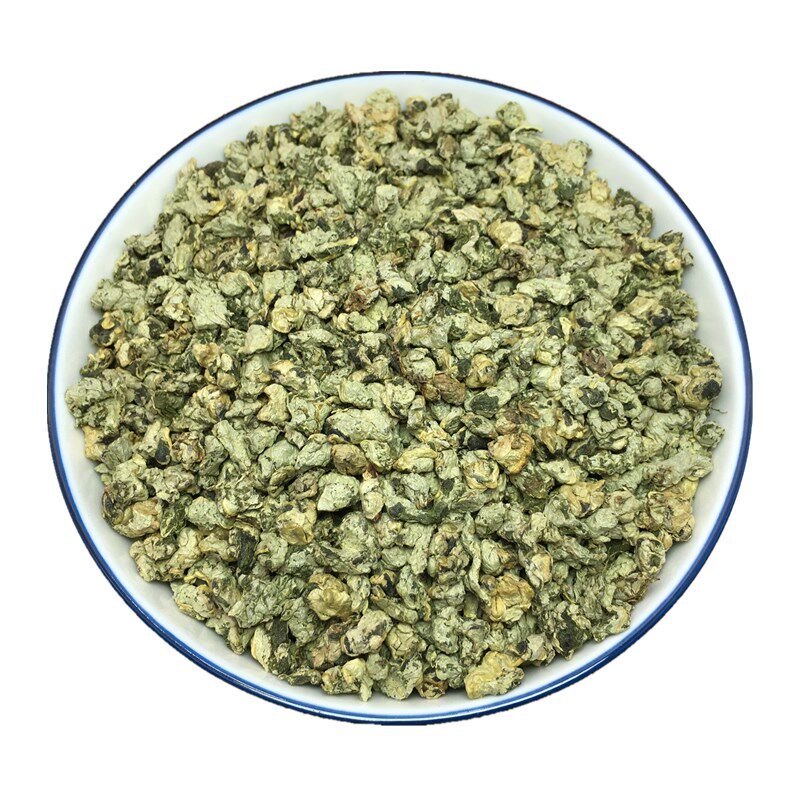 新茶荷叶茶颗粒炒制荷叶茶叶微山荷叶