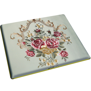 新中式刺绣红木椅垫仿古实木家具坐垫圈椅官帽椅海绵垫欧式餐椅垫