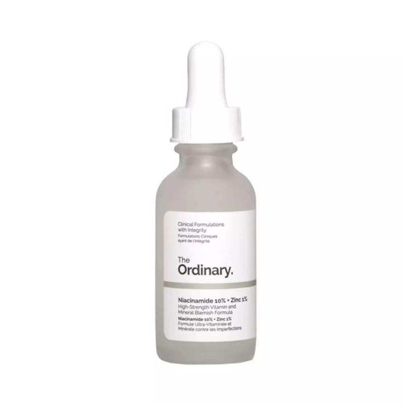 现货 The Ordinary 10%烟酰胺1%锌 精华收缩毛孔控油调理水油平衡