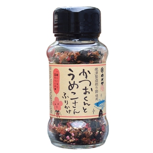 日本原装进口拌饭料 龟屋伊豆鲣鱼梅子山葵芥末味寿司海苔拌饭48g