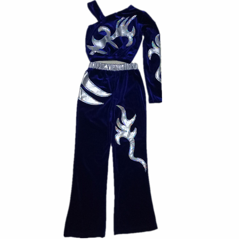 新款啦啦操服装比赛服舞蹈演出服健美操套装女秋装大众啦啦队服装