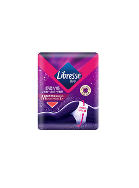 libresse亲肤极薄棉柔3片安心裤