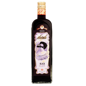 洋酒高度酒捷克瓶装进口烈酒福卢克姐妹苦艾酒黑福卢克送杯勺方糖