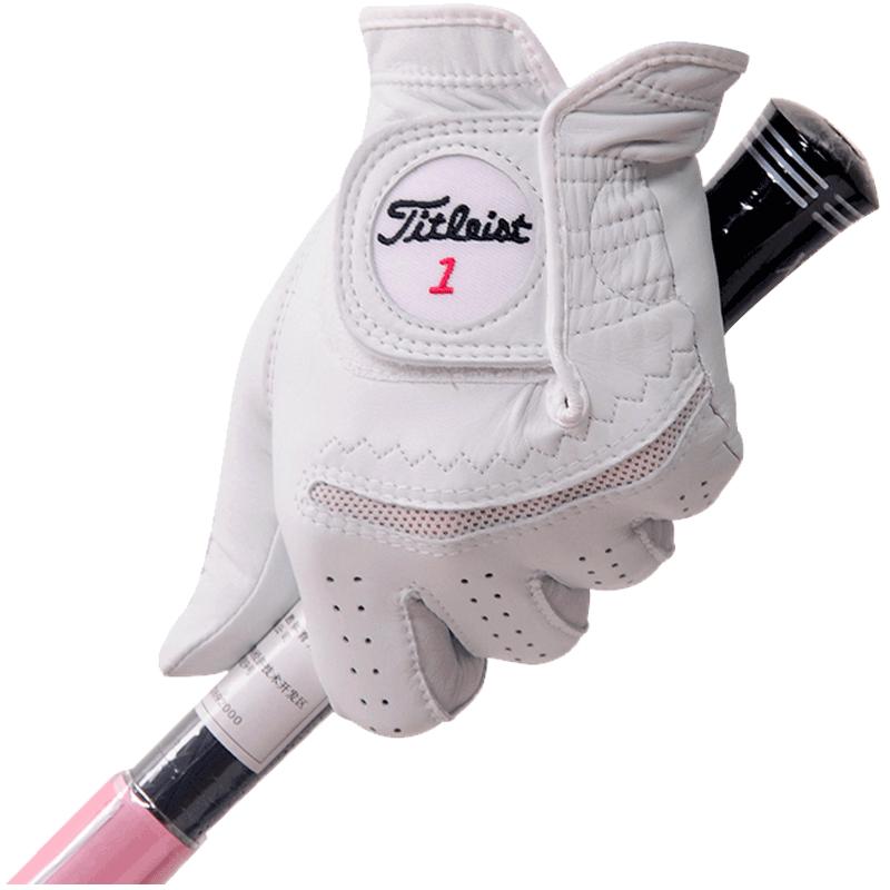 Titleist高尔夫手套男款小羊皮PERMA SOFT羊皮单只左手手套绿辉