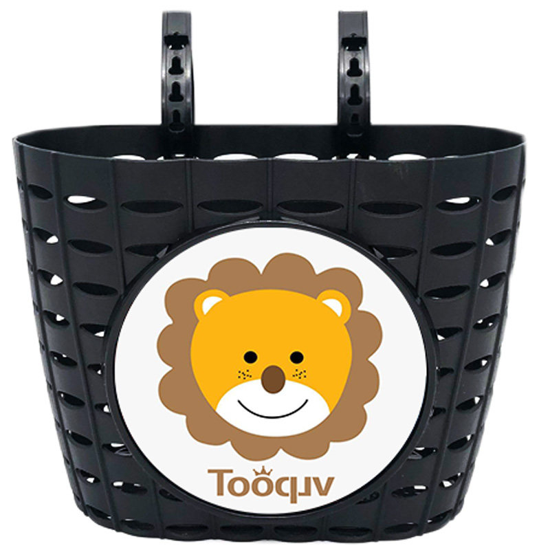 Tooquv儿童自行车卡通车筐平衡车