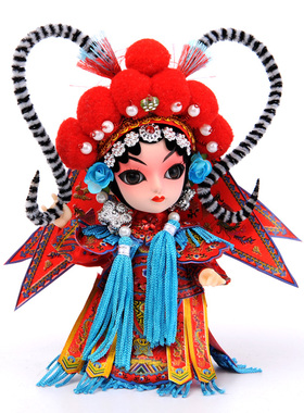 北京娟人唐娃娃京剧人偶摆件礼品