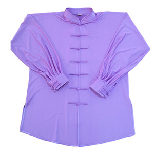 新款春夏季太极服女牛奶丝短袖武术练功服太极拳男中式比赛表演服