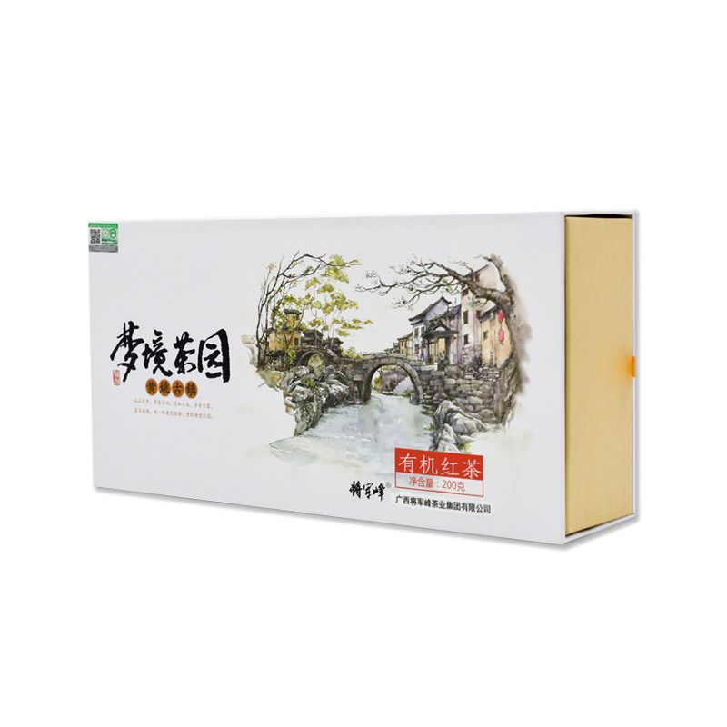 将军峰有机红茶梦境茶园200g礼盒