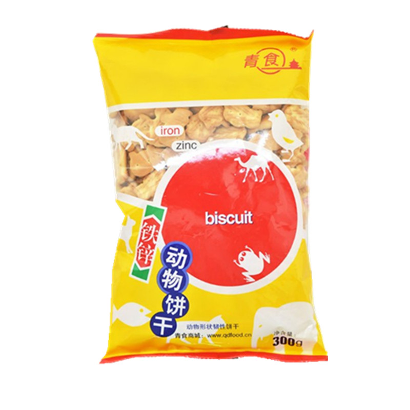 青食趣味动物饼干可泡水泡牛奶
