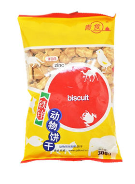 青食趣味动物饼干可泡水泡牛奶