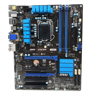 一年换新 MSI/微星 Z77A-G43 DDR3内存 1155主板 支持I7 3770K