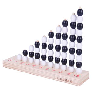 蒙台蒙特梭利蒙氏教具早教玩具感官0-10奇偶数座幼儿益智训练