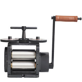 进口手摇首饰压片机 手动压力机欧式国产压线压半圆银铜打金工具