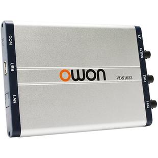 利利普owon虚拟示波器VDS1022I双通道25M电脑版小型PC示波器DIY
