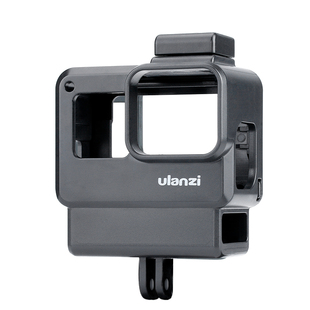 GoPro hero 8相机铝合金兔笼保护边框狗笼VLOG拍摄套件热靴配件