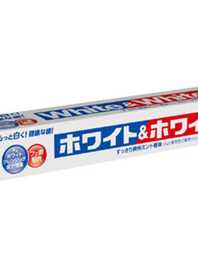 lion狮王杀菌去烟渍150g美白牙膏